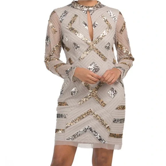 Aidan Mattox | Dresses | New Aidan Mattox Beaded Dress | Poshmark